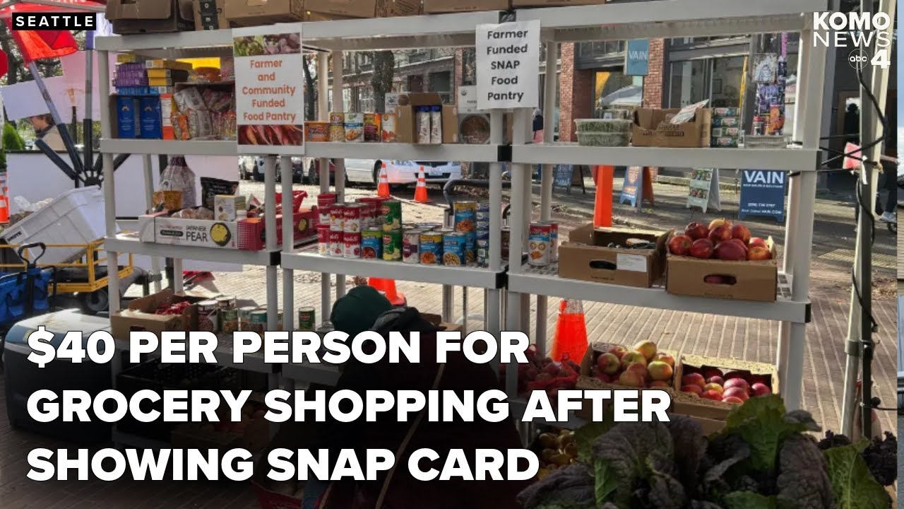 Special Farmers Market offers food support to Seattle residents without SNAP benefits