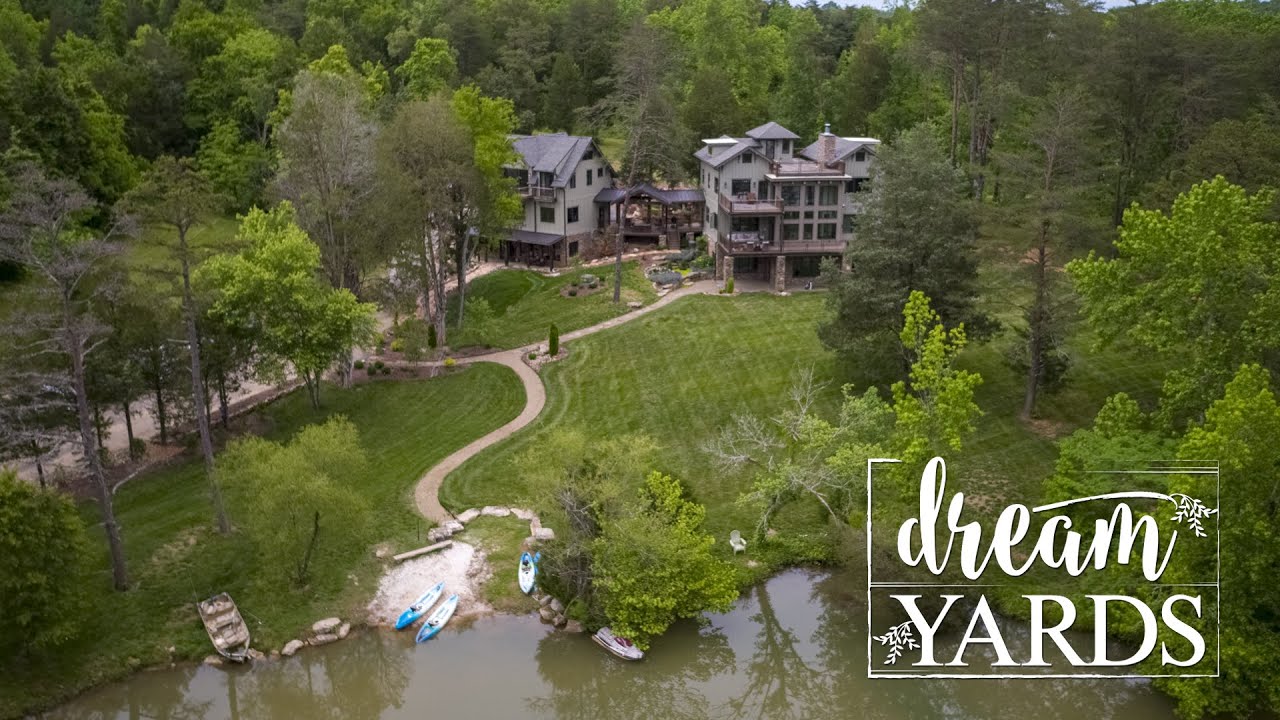 Natural Waterfront Landscaping Inspiration in Knoxville, TN | Dream Yards | Exmark