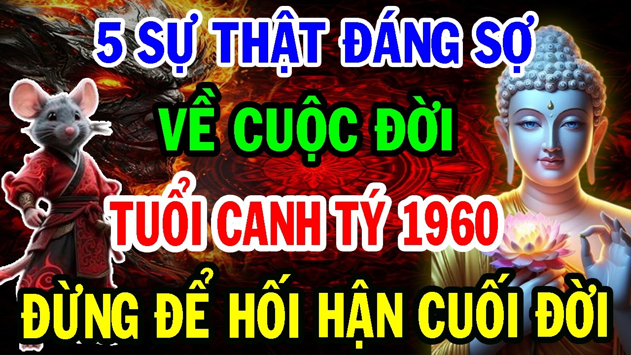 Sự Thật Đáng Sợ Về Cuộc Đời Tuổi Canh Tý 1960, Phải Trả Nghiệp Âm - Hậu Vận Mới Được Nhận Phúc Báo