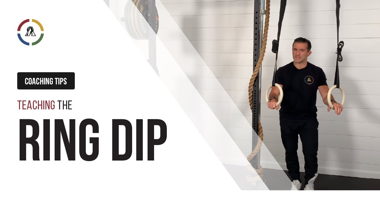Coaching Tips | Teaching the Ring Dip