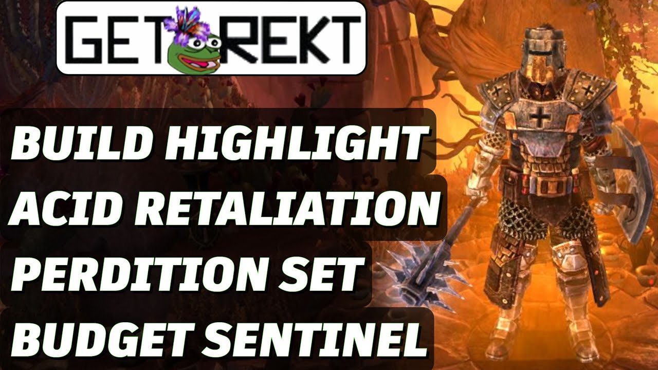 [HC] Руководство по сборке Grim Dawn — Perdition Sentinel, кислотное возмездие при низком бюджете