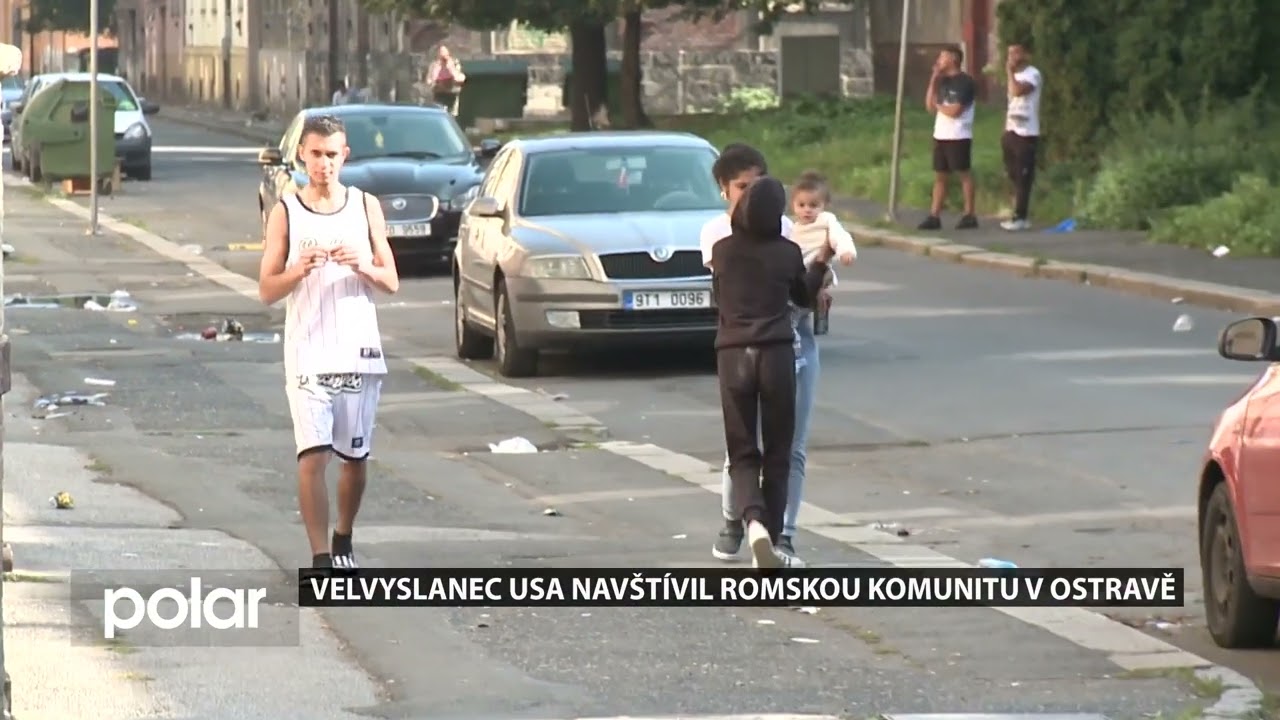 Velvyslanec USA obdivoval práci s romskými dětmi a mládeží v Ostravě