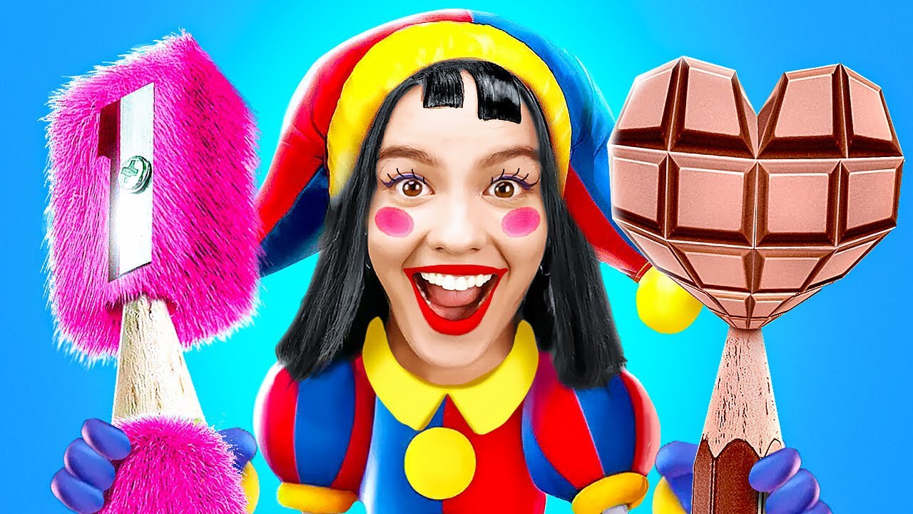 ART CHALLENGE ȘI TRUCURI DE DESENAT ||Awesome Digital Circus Extreme Seek Challenge By 123GO!GOLD