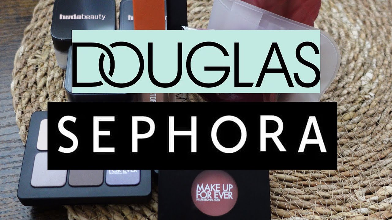 Косметические покупки. Douglas, Sephora. HUDA BEAUTY, Makeup Forever, Nars.