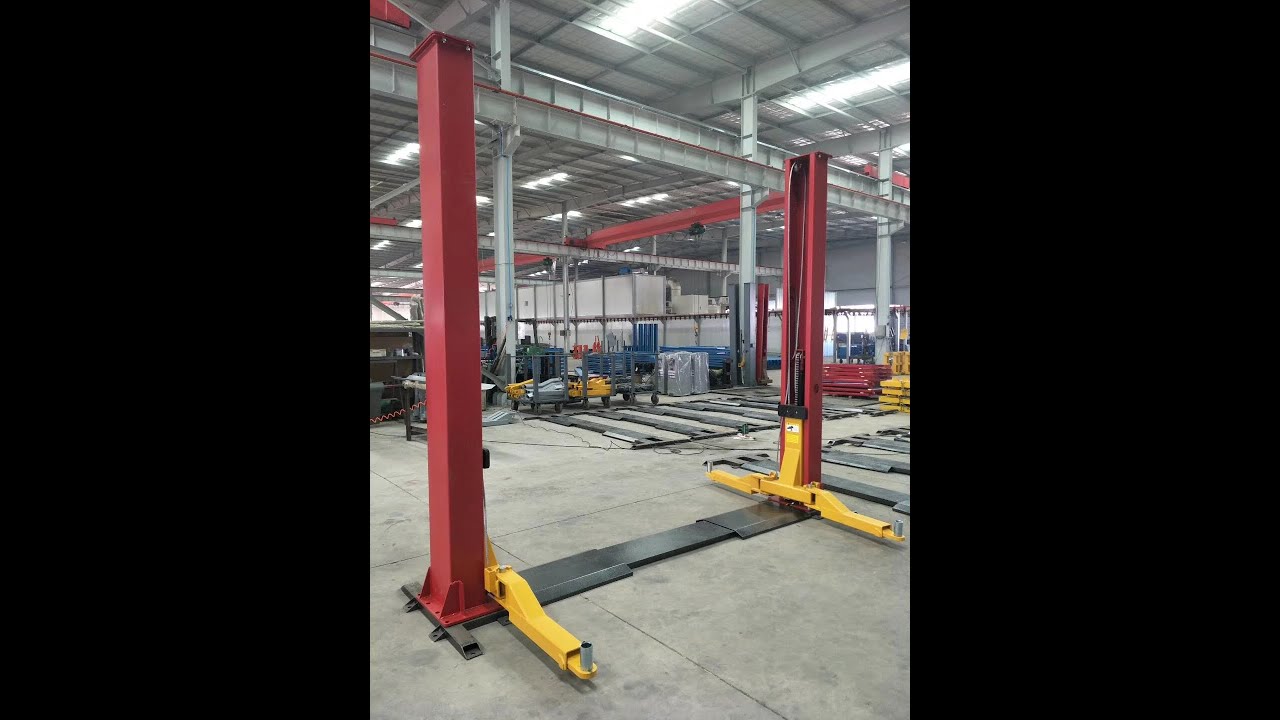 Two Post Lift Air Bleeding 2