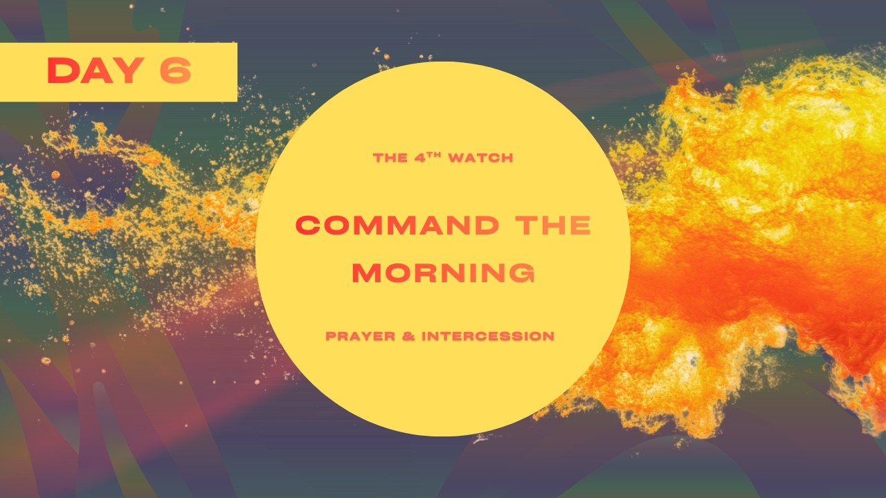 COMMAND YOUR MORNING DAY 6 | FIRE PRAYERS & INTERCESSION | LIVE BROADCAST FIRE Church
