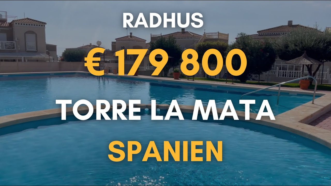 Radhus / Parhus i Altos de la Bahía, Torrevieja, Alicante, Spanien till salu – 179 000 €