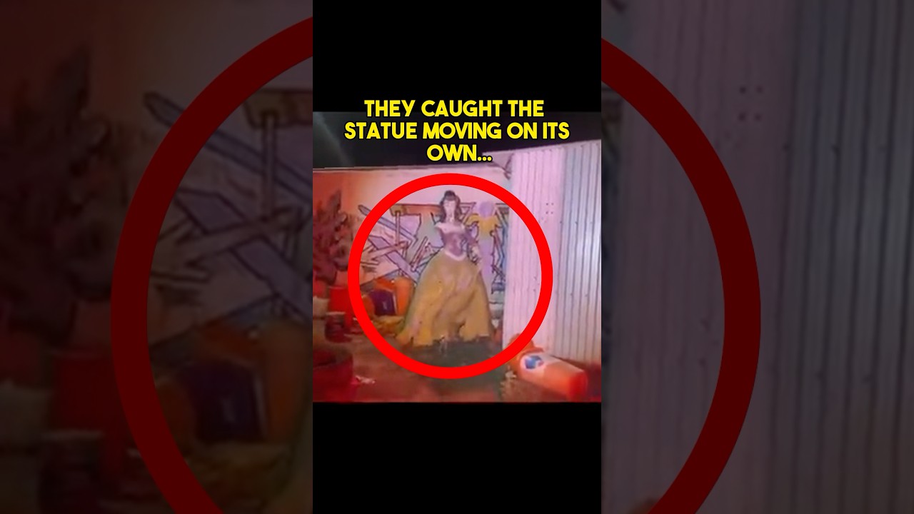 Эта статуя двигалась сама по себе&hellip;