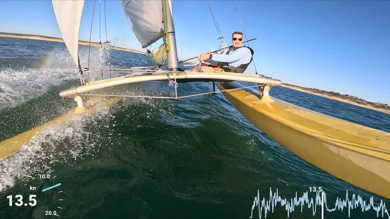 Hobie hoonin' - Amistad Reservoir, TX