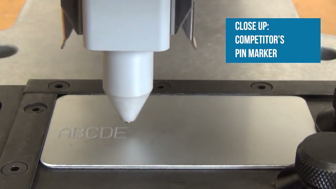 MECCO Vs. Competitor | SuperFast Pin Marking