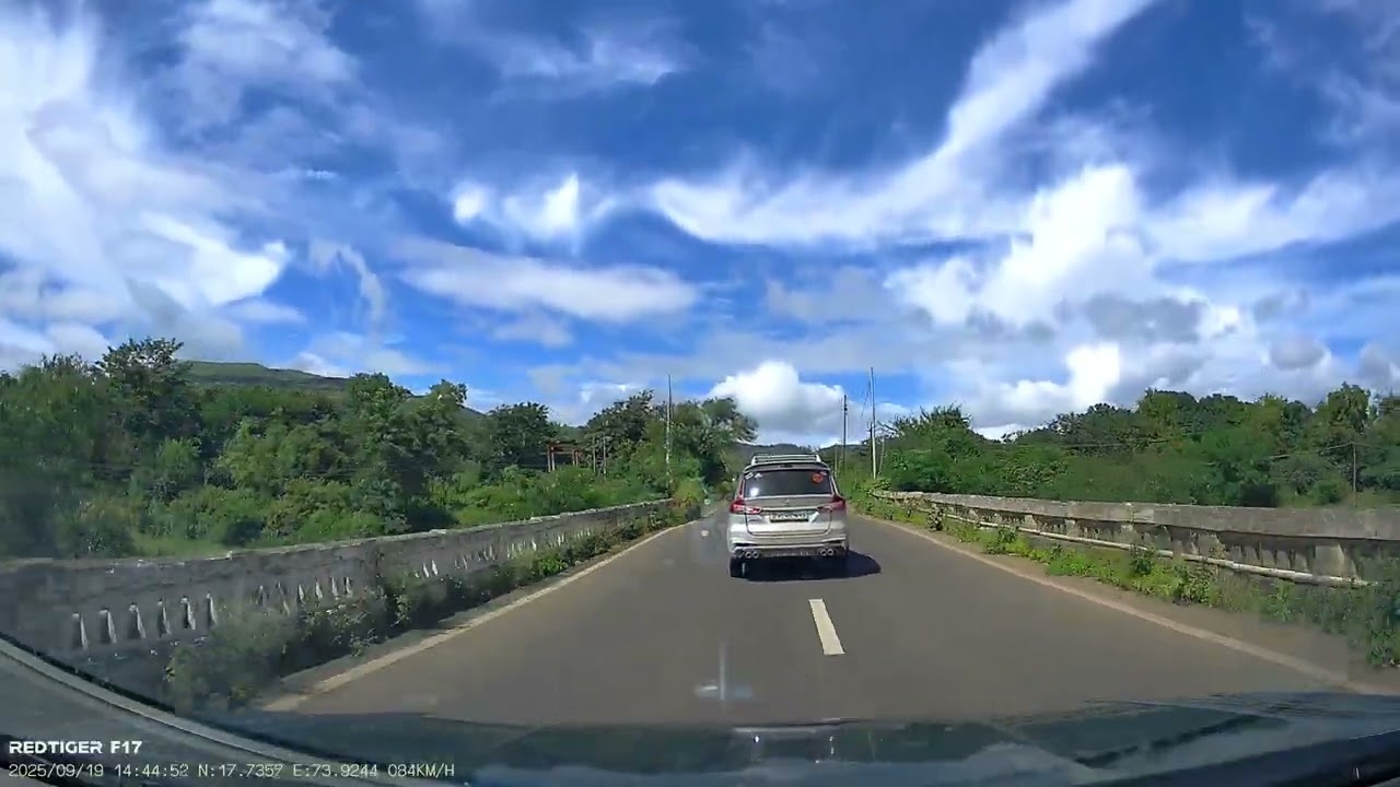 Satara City to Mahabaleshwar | Dashcam Stream | Background Music | Driving through India