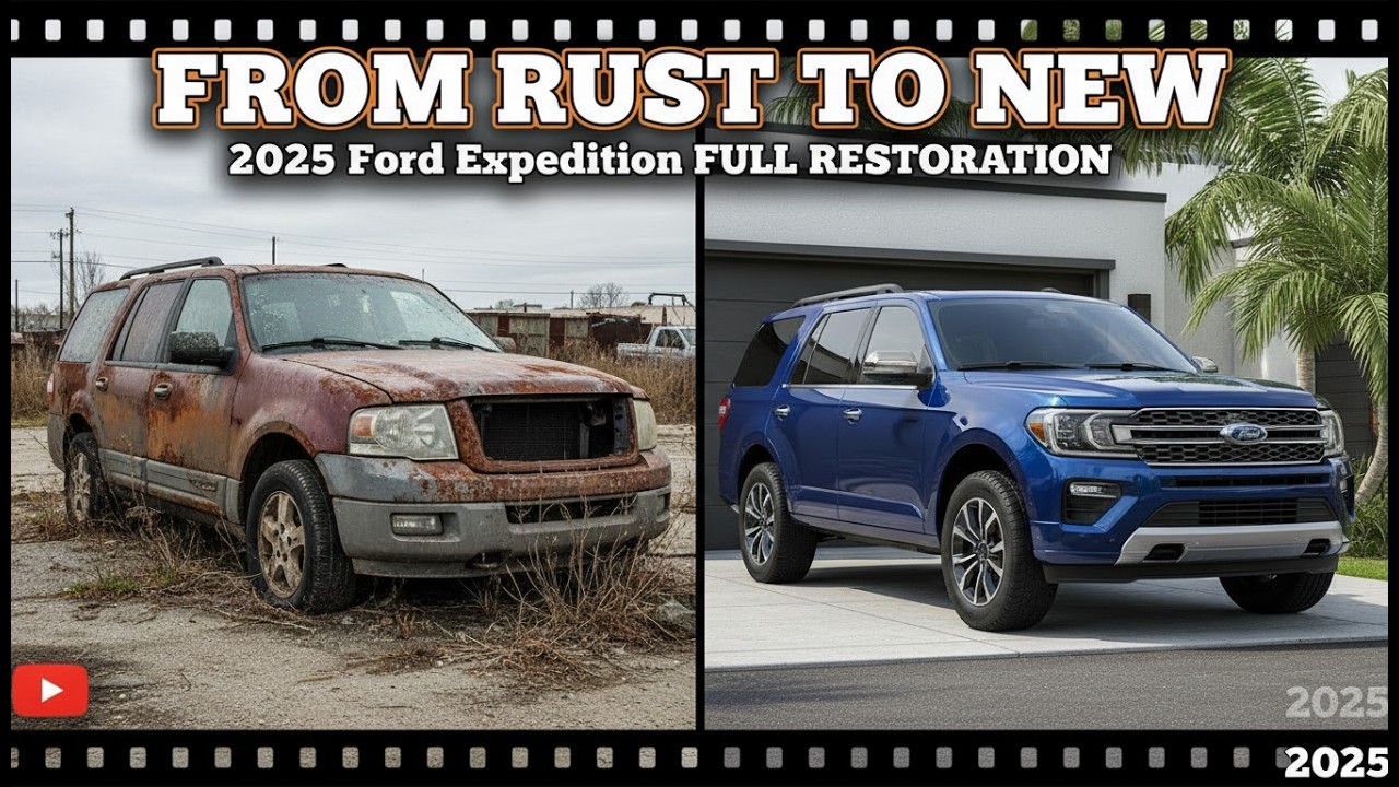 From Rust to New 2025 Ford Expedition Full Restoration