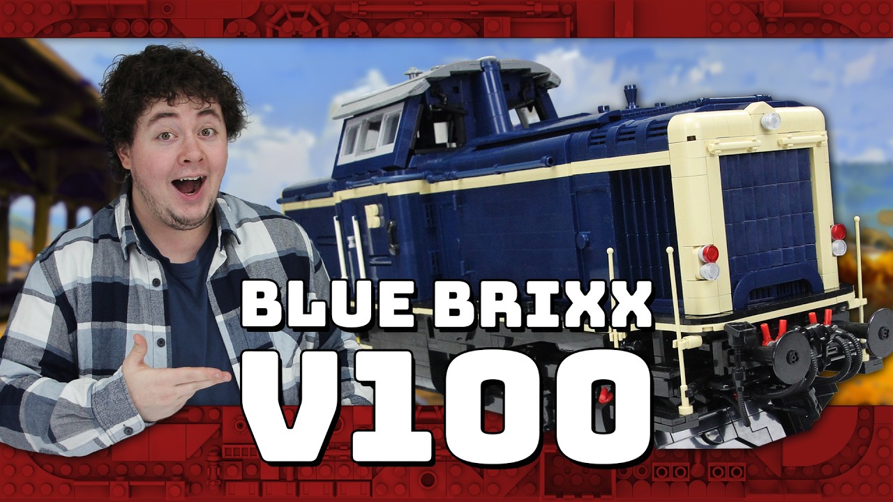 Die @BlueBrixxGroup⁩ V100 wird Dunkelblau!?!? 🚆