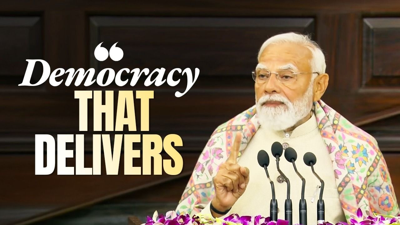 Why democracy works in India? Listen to PM to know how far we have come