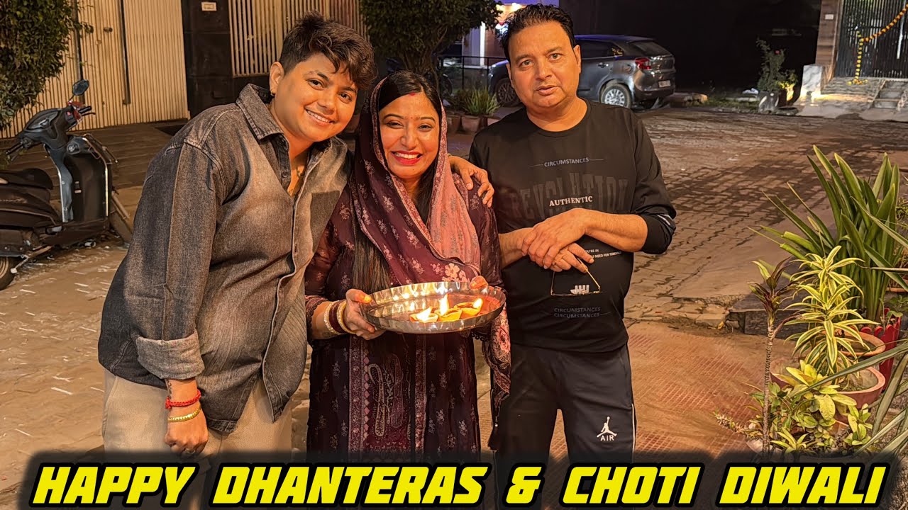 Happy Dhanteras & Chhoti Diwali 🪔 