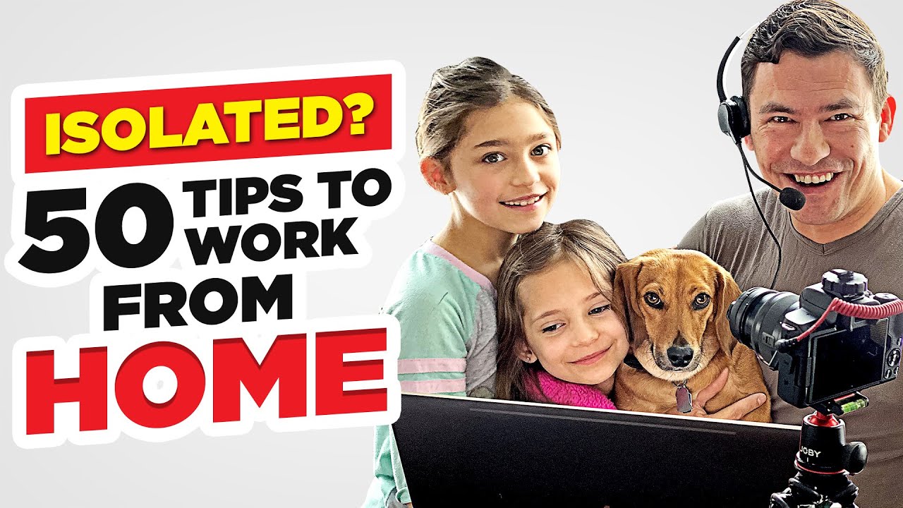 How To EFFECTIVELY Work From Home (50 Tips I've Learned Over The Last 10 Years!)