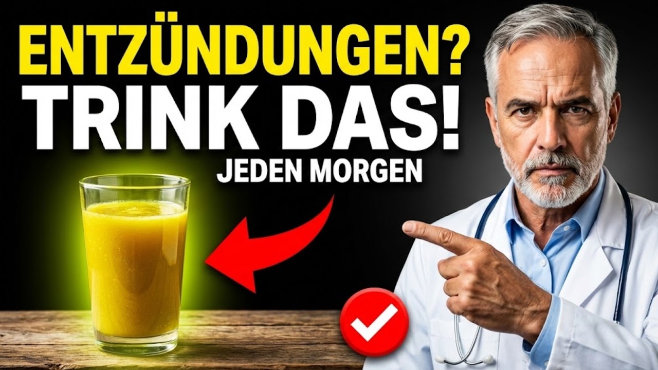 Entzündungen im Körper? Trinken Sie diesen 