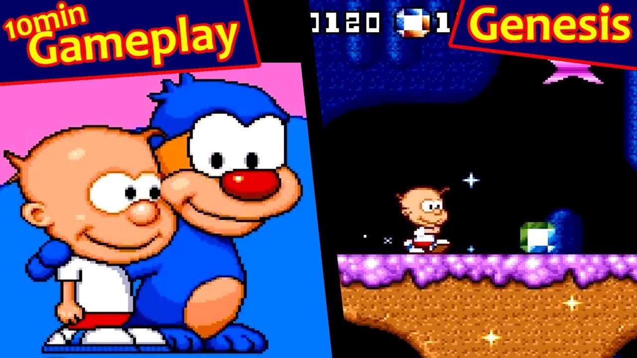 Bubble and Squeak ... (Sega Genesis) Gameplay