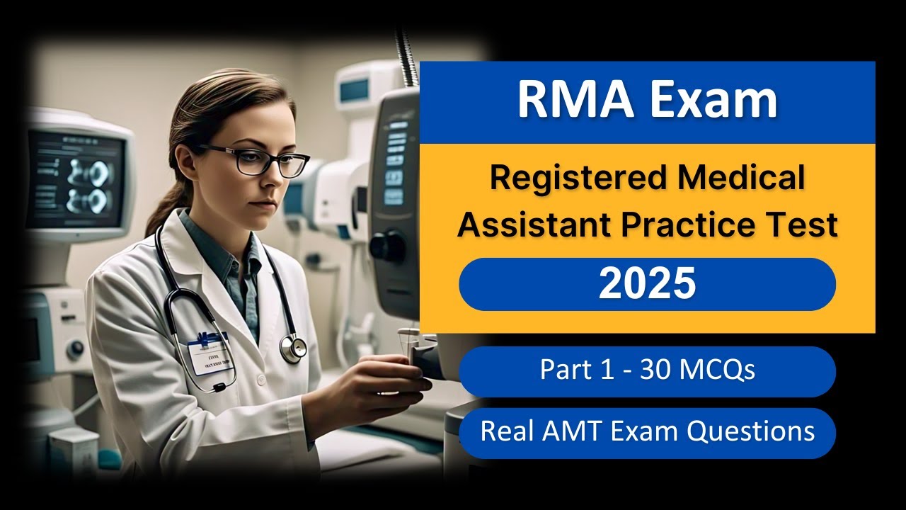 RMA Registered Medical Assistant Practice Test 2025 | Real AMT Exam Questions & Answers