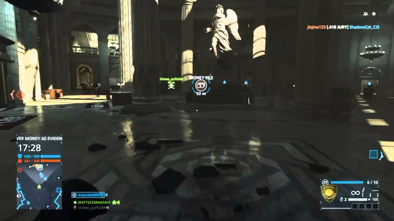 Battlefield Hardline knife montage