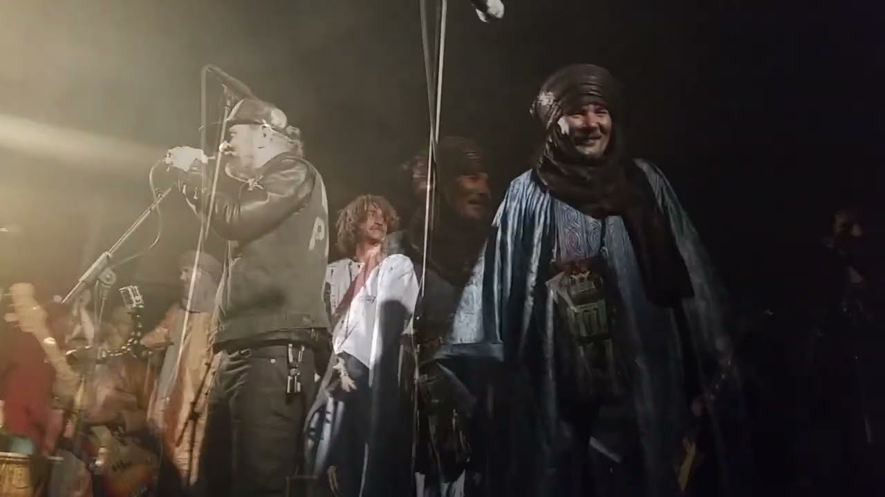 Tinariwen & Daniel Lanois 11- 10 -14 Brooklyn Masonic Temple, NY