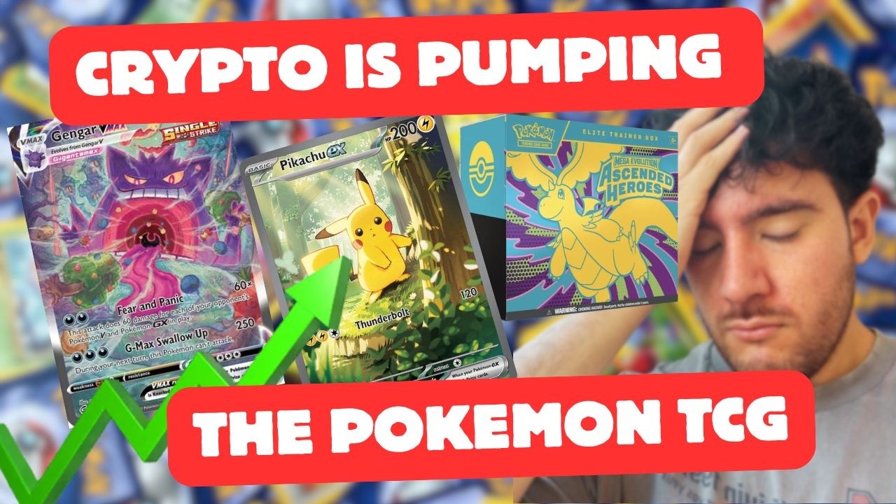 Криптовалюты сейчас активно накачивают рынок карточек Pokemon (вот доказательство)