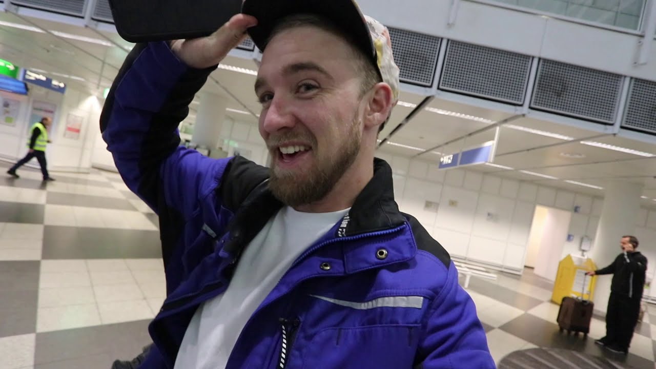 I flew my dad to germany