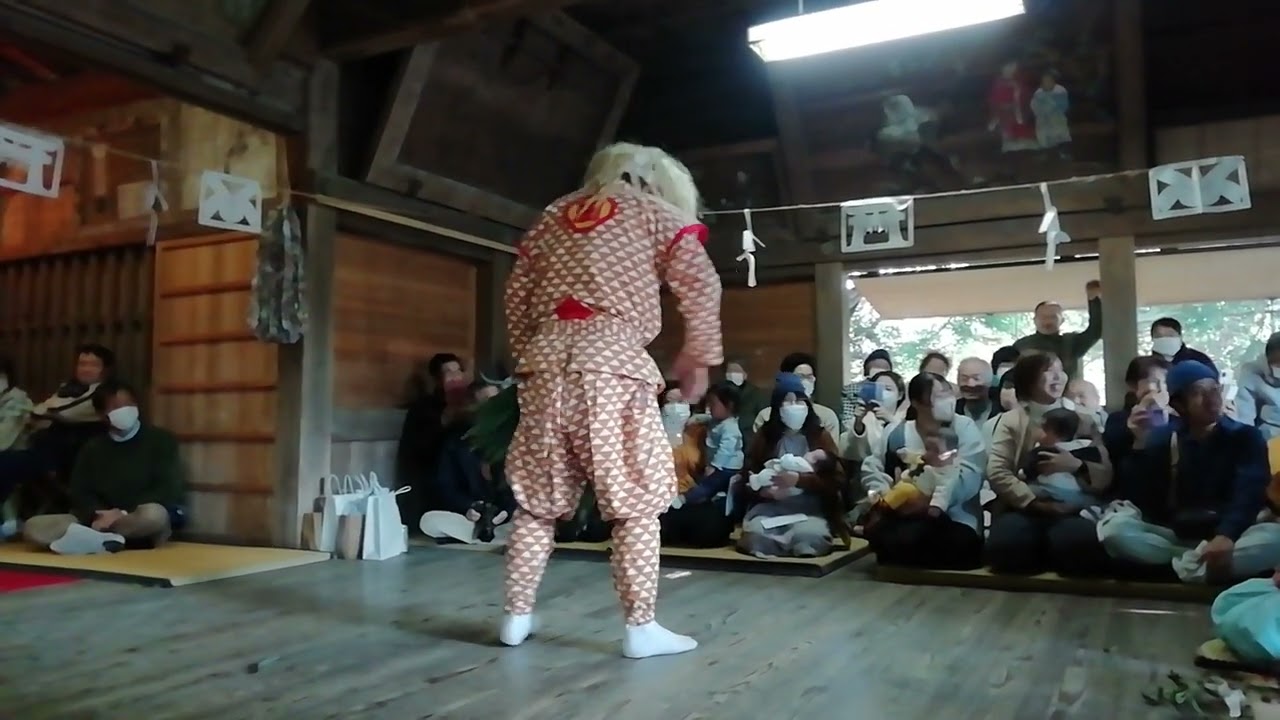 令和6年八多喜祇園まつり藤縄神楽　悪魔払・鬼四天