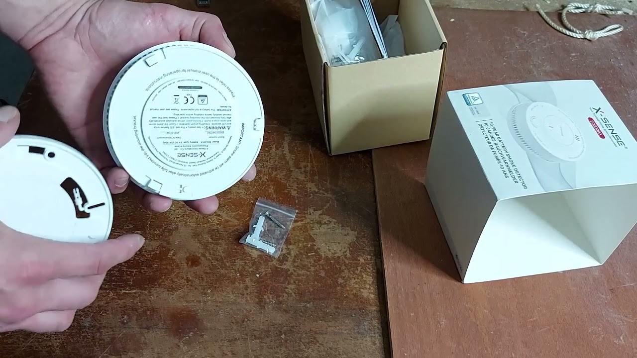 Verbesserter Rauchmelder 10 Jahre Batterie bei X Sense, Endlich keine Batterien mehr wechseln! Top!