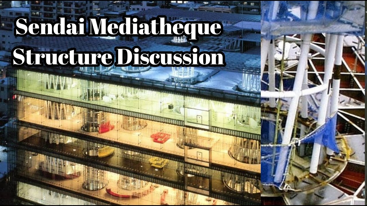 Sendai Mediatheque - Structure Describe