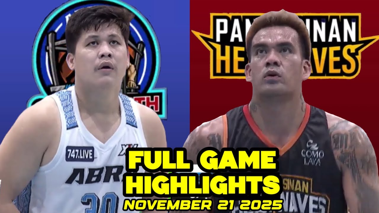 MPBL2025 FINALS | ABRA VS PANGASINAN FULL GAME HIGHLIGHTS | NOVEMBER 21 2025