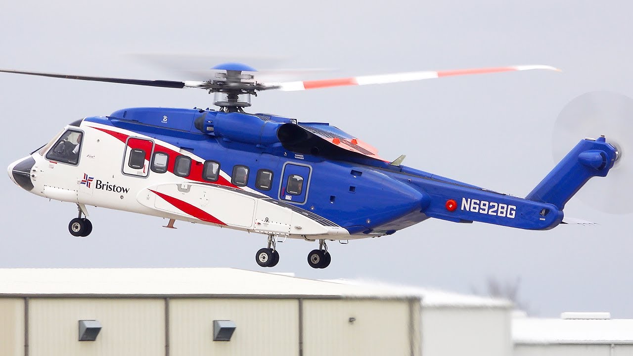 28+Minutes Helicopters action:S-92A,S-76,AW-139, AW-189, and more Houma airport #verticon25