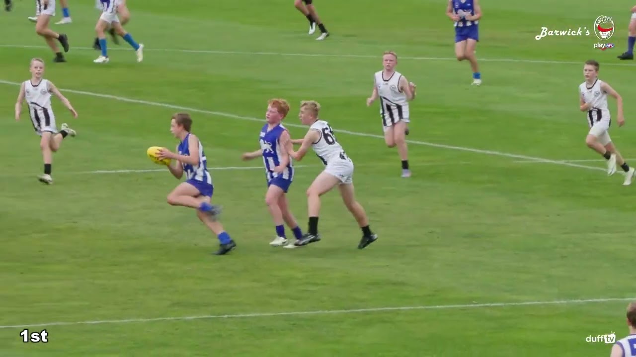 Sandy Bay White vs Glenorchy Magpies | STJFL U13 Boys Round 1 2024