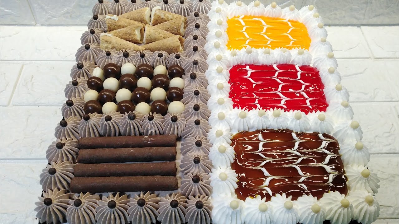 نص كيلو اسبونش وربع كريمه عملو تورته ب٢٠٠ج 😯👍🥳