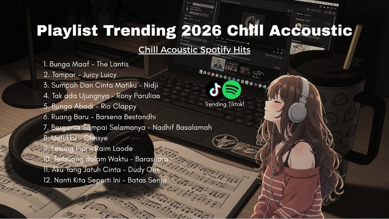 Playlist Pop Indo Trending Tiktok | Lagu Paling Banyak Dicari | Playlist Santai Temani Kerja 25/1