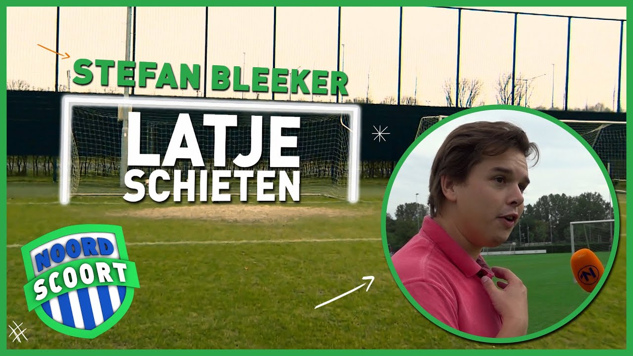'Dit is niet eens mijn werk', Stefan Bleeker schiet met nette schoenen