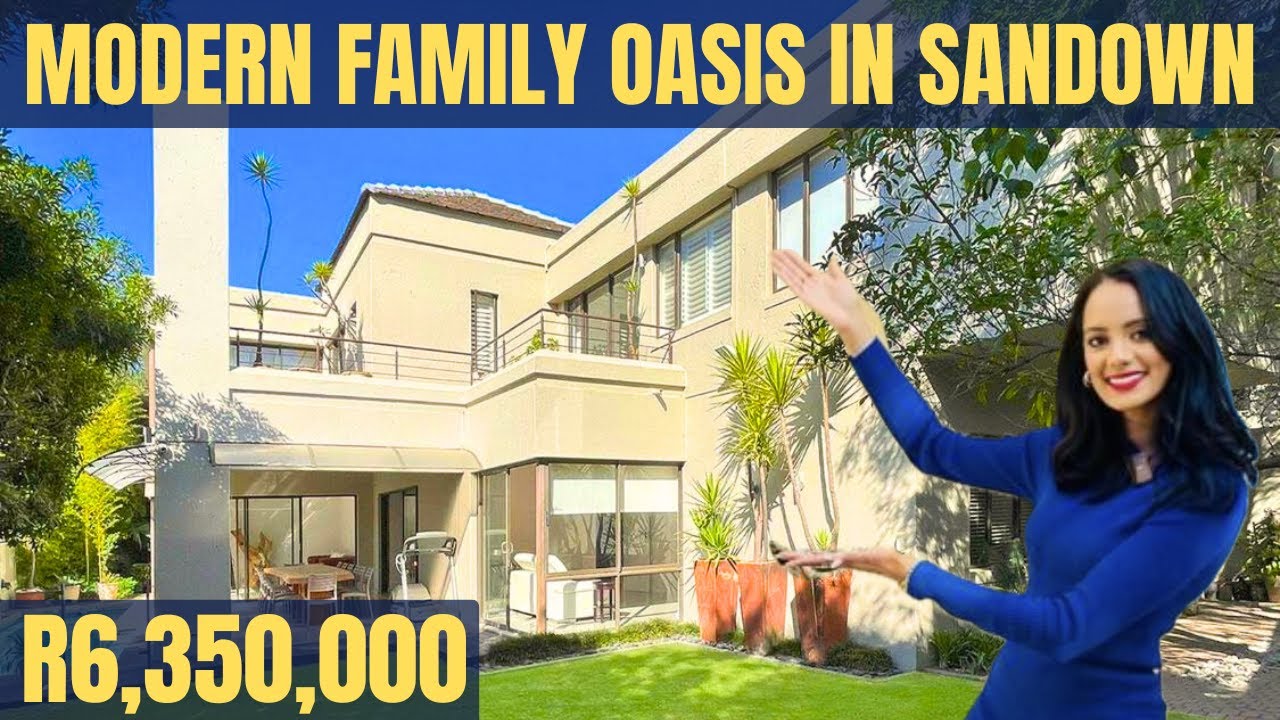 R6,350,000 Modern 4 Bedroom Luxury Home for Sale in Sandown | Move In Ready