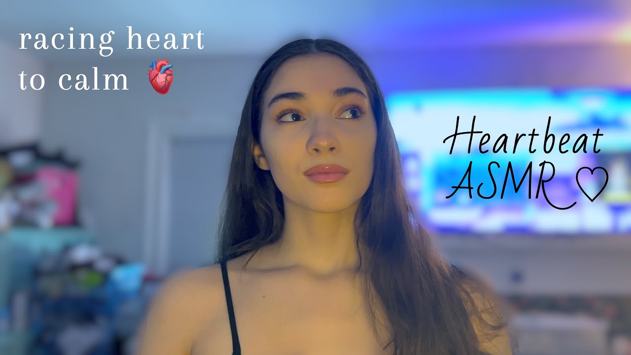 FAST to SLOW Heartbeat ASMR 💛 In-real time ⎸ Calm & Soothing ☁️✨