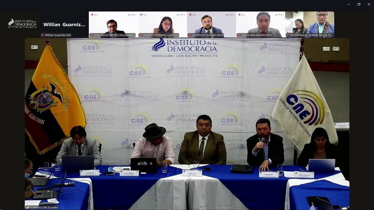 Seminario Internacional Modernizaci&oacute;n Electoral e Inteligencia Artificial - Tema 1