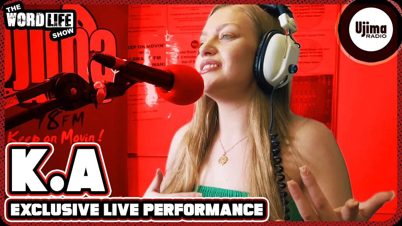 K.A LIVE PERFORMANCE ON UJIMA RADIO 98FM - THE WORDLIFE SHOW HOSTED BY KRAZY