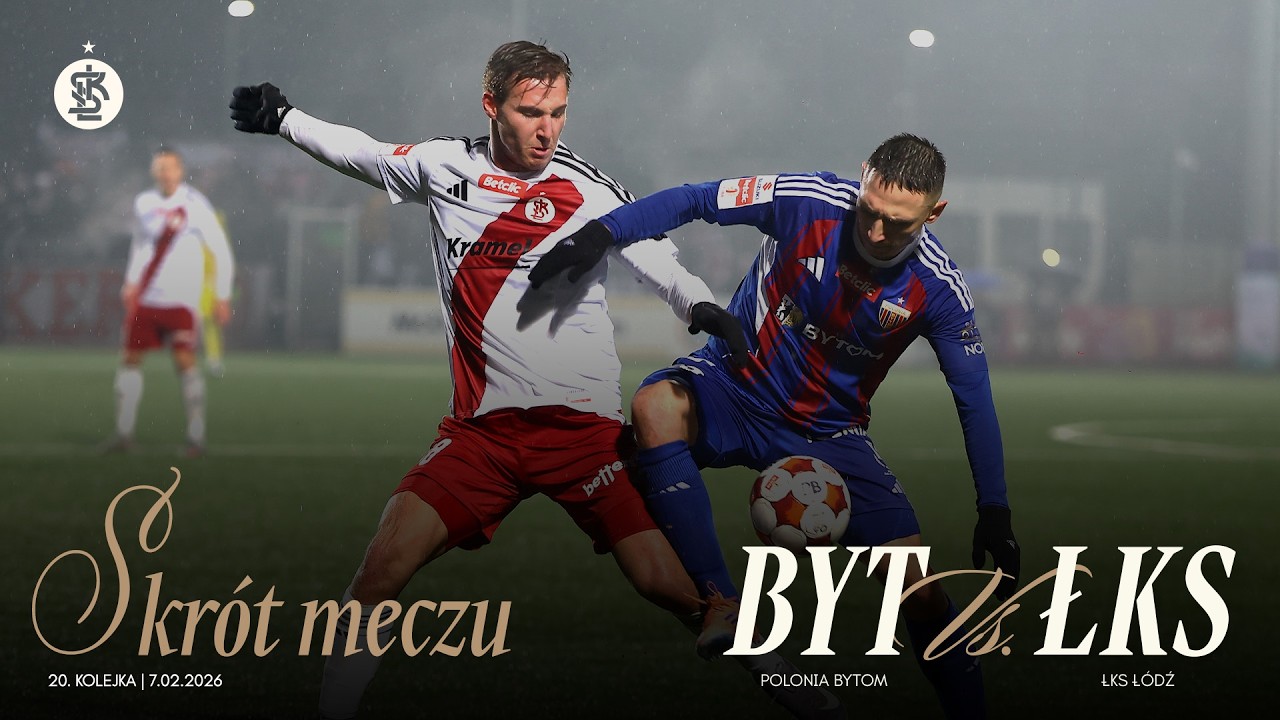 20K | SKRÓT MECZU | Polonia Bytom - ŁKS Łódź 2:3