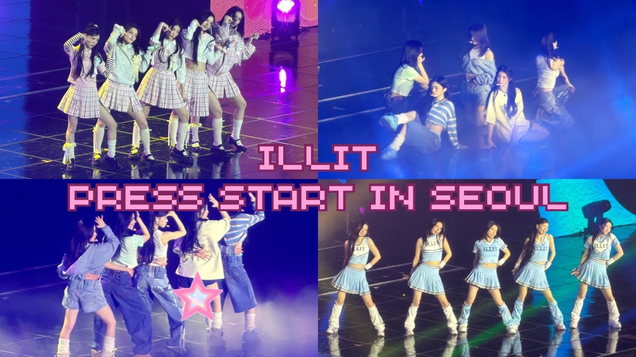 ILLIT Concert Vlog | Press Start in Seoul