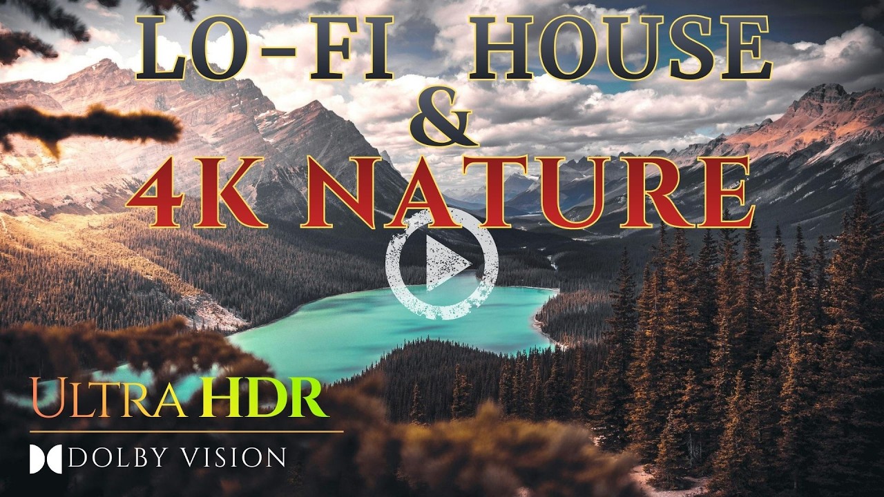 Ethereal Drift 🌿 Melodic Lo-Fi House & 4K Nature Landscapes [Relax, Study, Focus Mix]