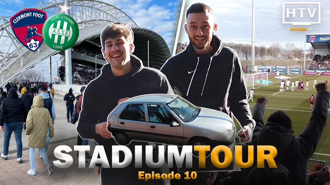 Notre déplacement de 300km dans le VOLCAN Auvergnat pour le DERBY! 🌋 (CF63-ASSE, Gabriel-Montpied)