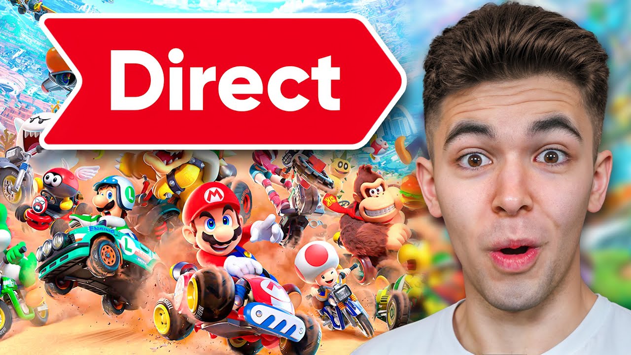 🔴 Mario Kart World Nintendo Direct Reaction! - EmSwizzle