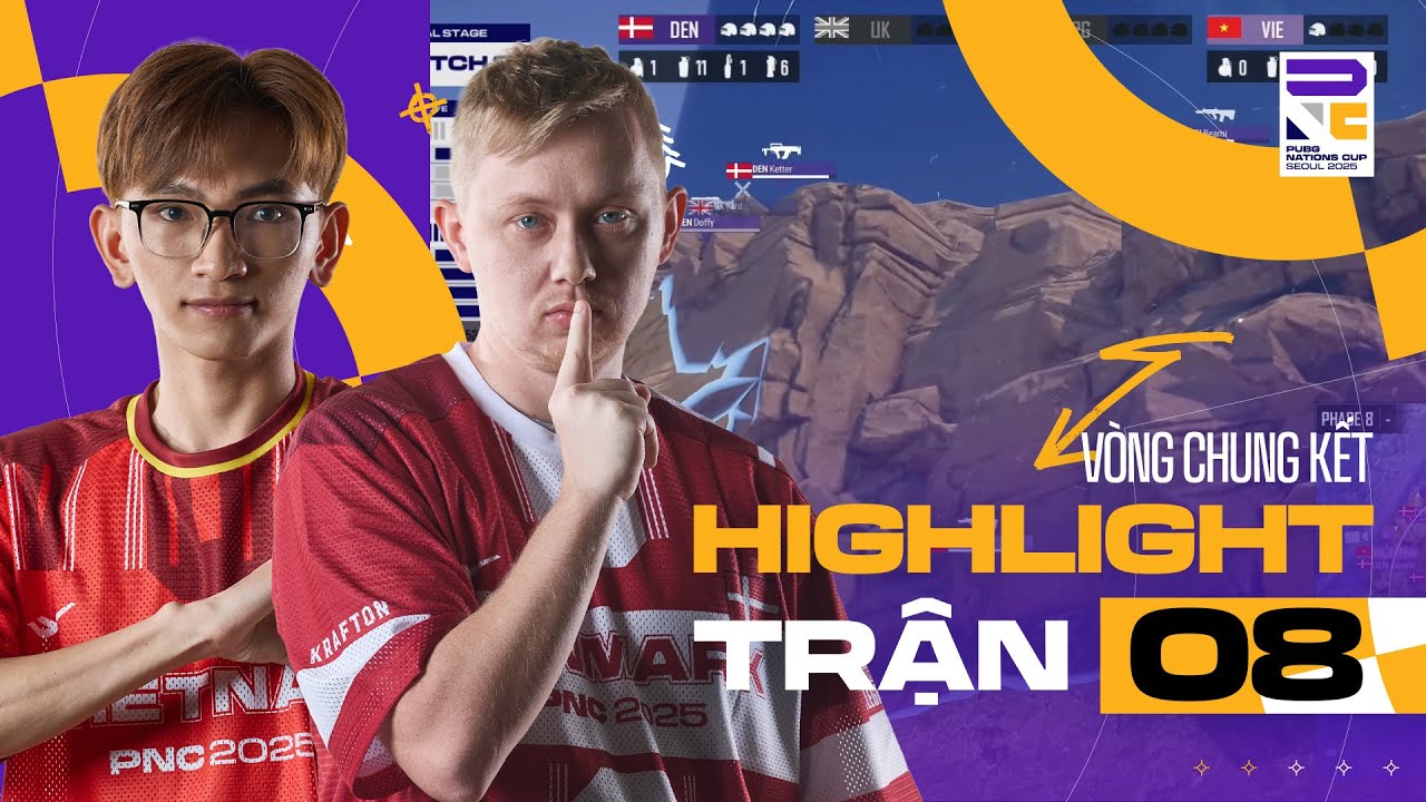 🏆 [Highlights PNC 2025] CK Trận 8: TanVuu sinh tồn ngoạn mục - Tài năng trẻ TE dứt điểm đội hình HQ