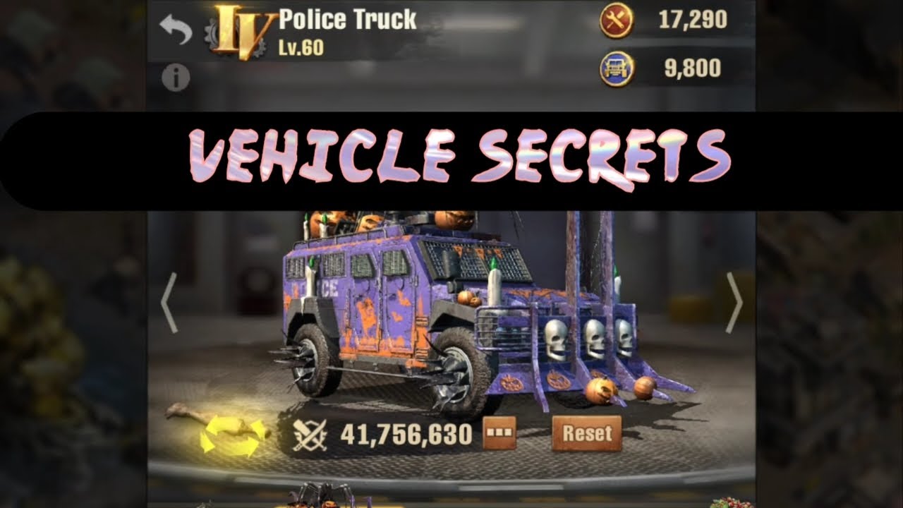The Walking Dead Survivors (TWDS): Vehicle Secrets!