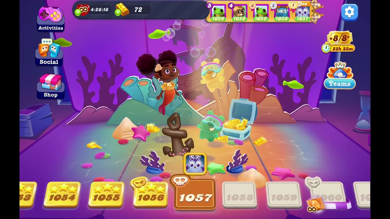 Candy Crush Soda Saga Levels 1055 to 1059