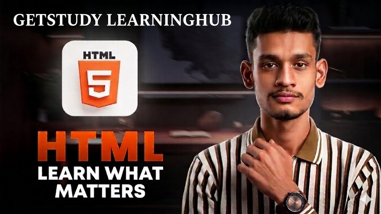 LEARN WHAT MATTER HTLM FIRST CLASS 