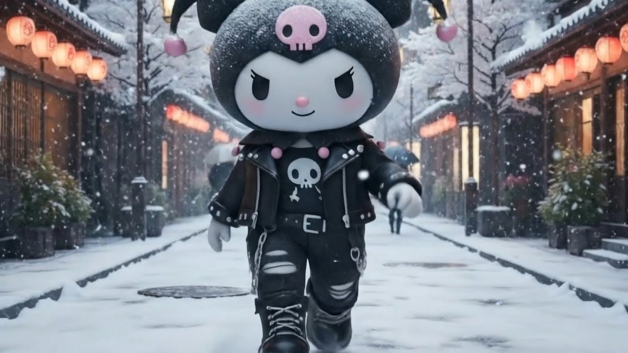 Kuromi: I came across a puppy abandoned in the freezing snow.